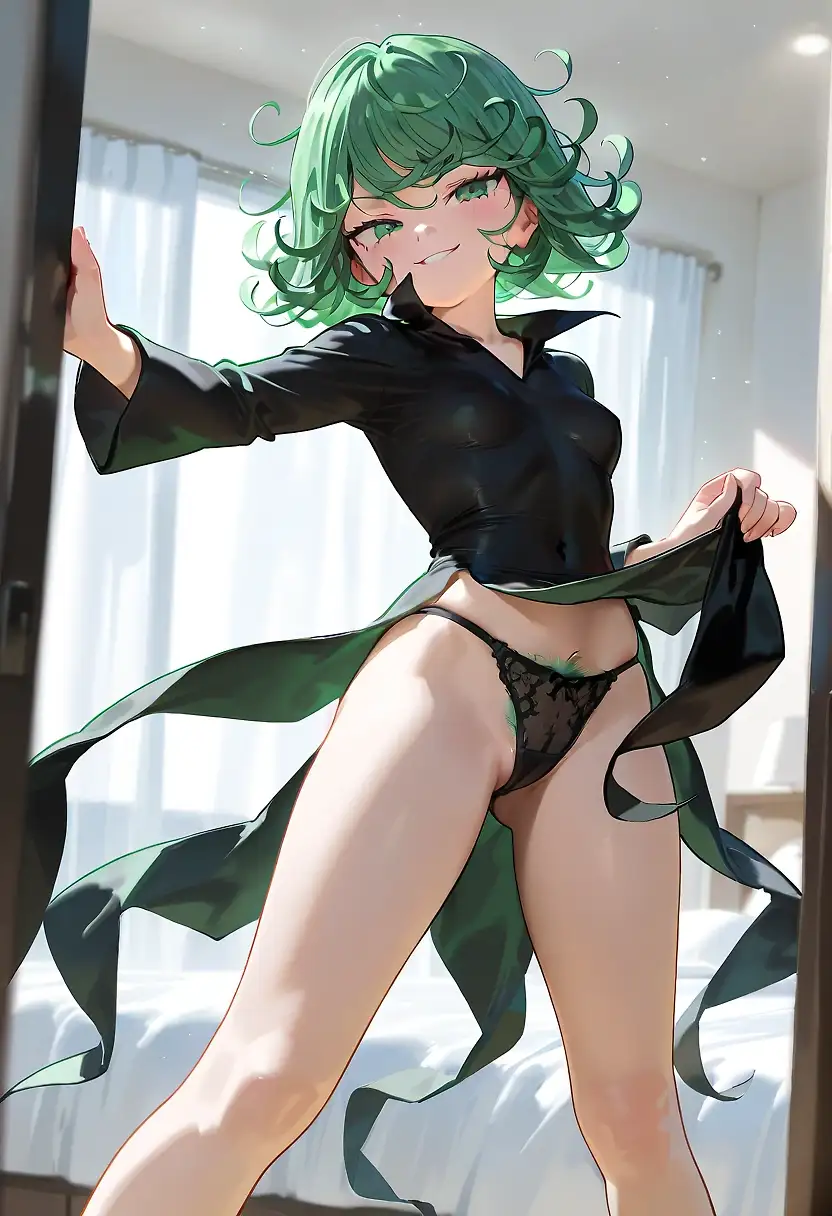 AI art "Tatsumaki Training"