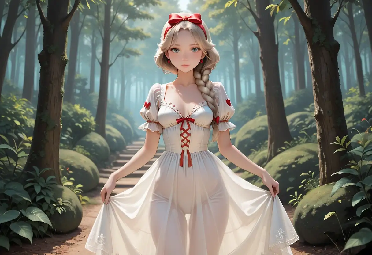 AI art "Snow White"