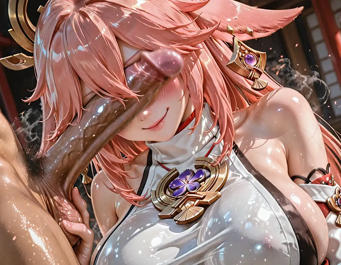AI art 'Yae Blowjob'
