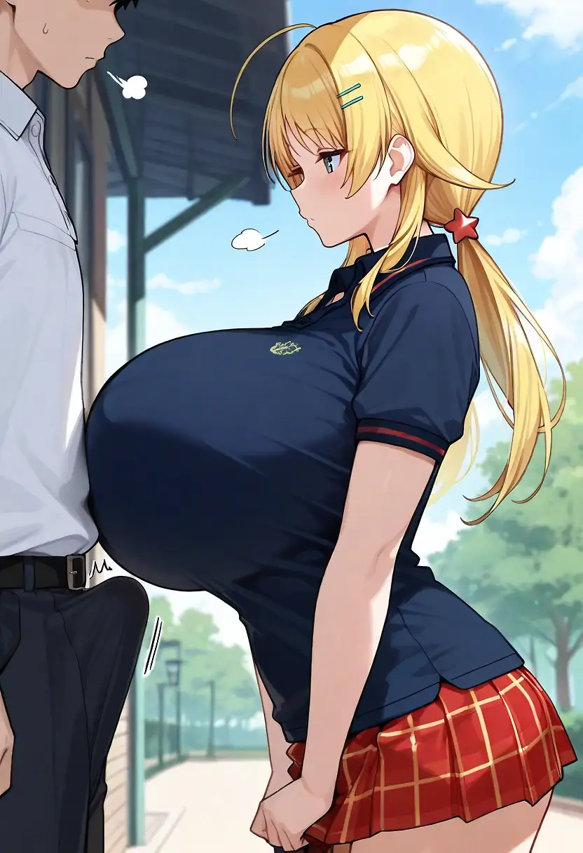 AI art "hachimiya meguru"