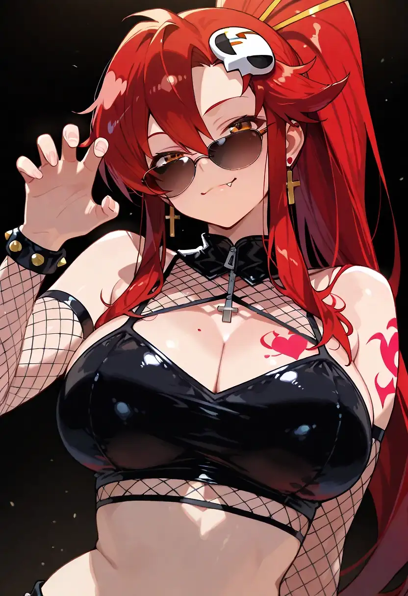 AI art 'Alt Yoko' with user description 'Give me some ideas yall'