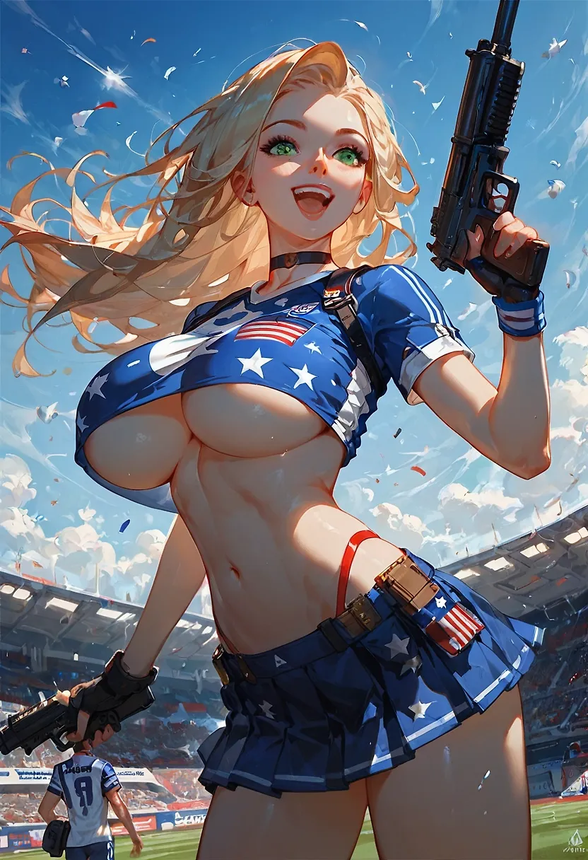 USA fan, Fiamma 🇺🇸🏈🏟️