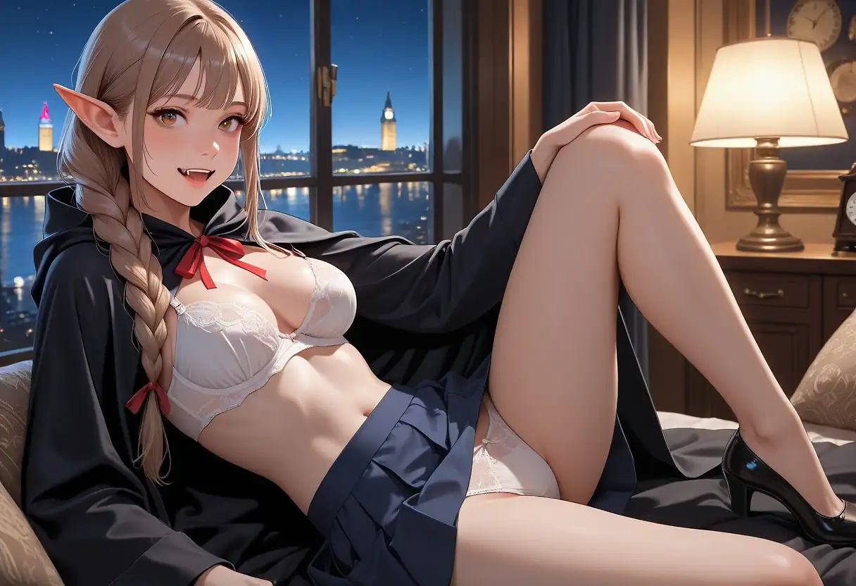 AI art "Night in London"