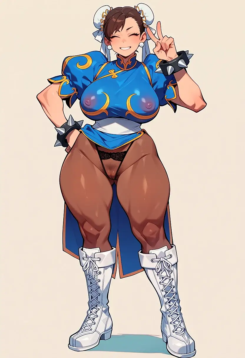 AI art 'Chunli'