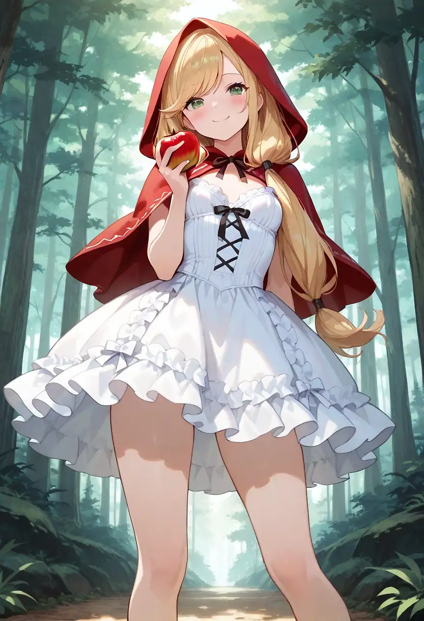 AI art 'Another red hood'