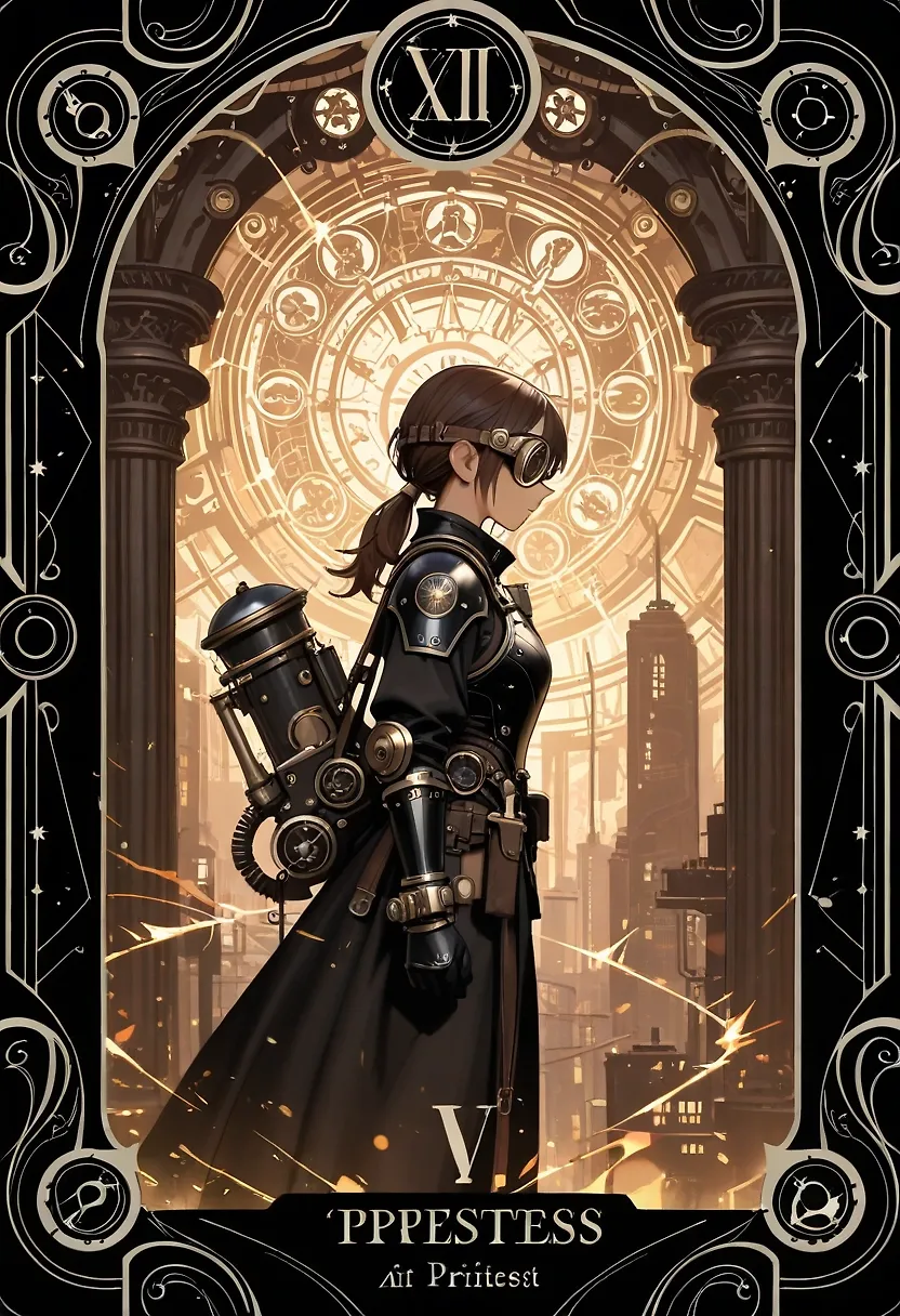 AI art "The High Priestess"