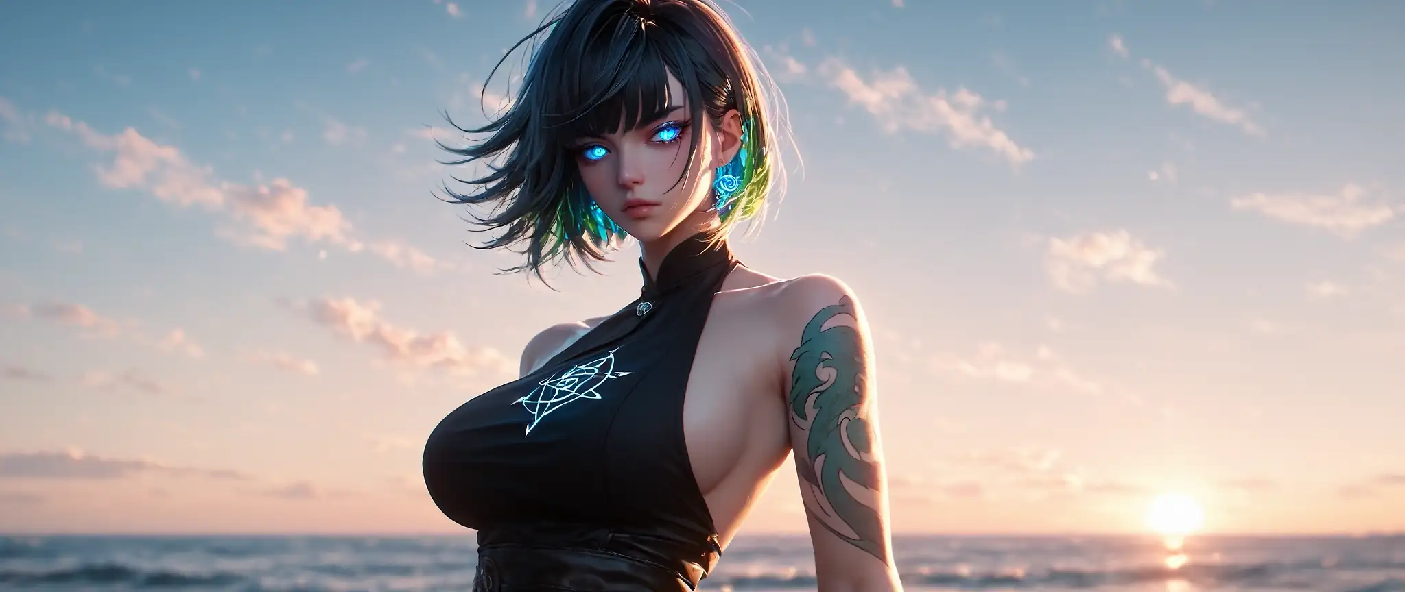 AI art 'Battle Mage (Wallpaper)'