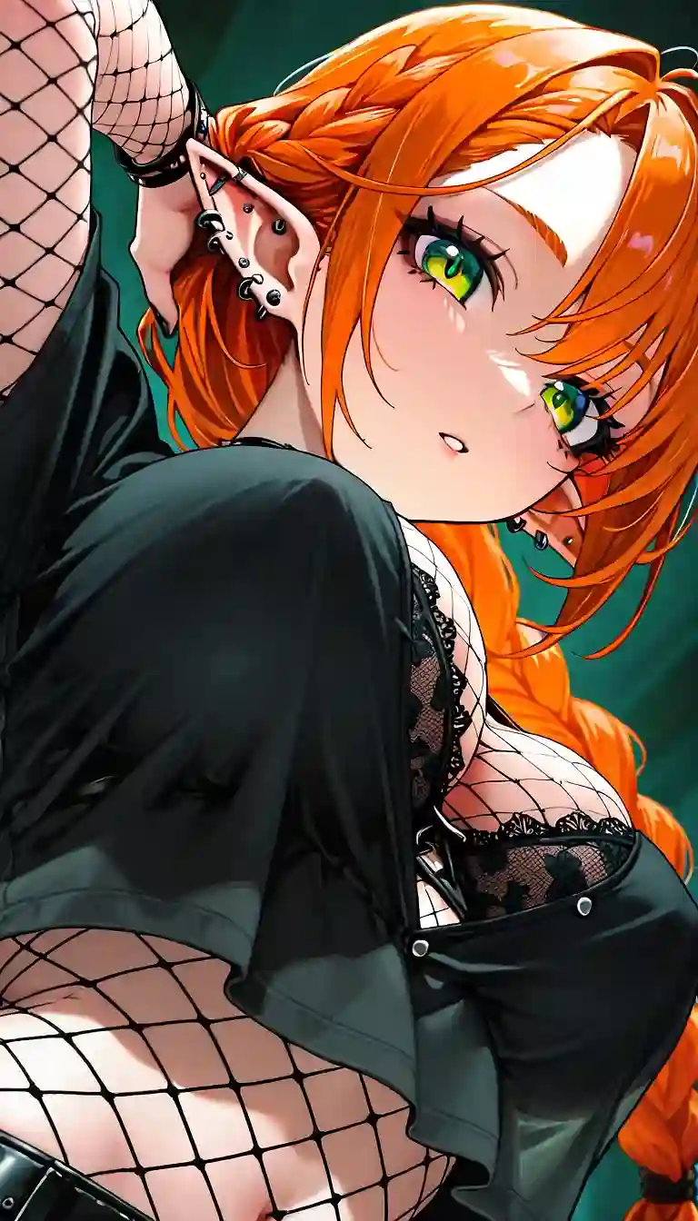 AI art 'The goths/emos/scen rd'