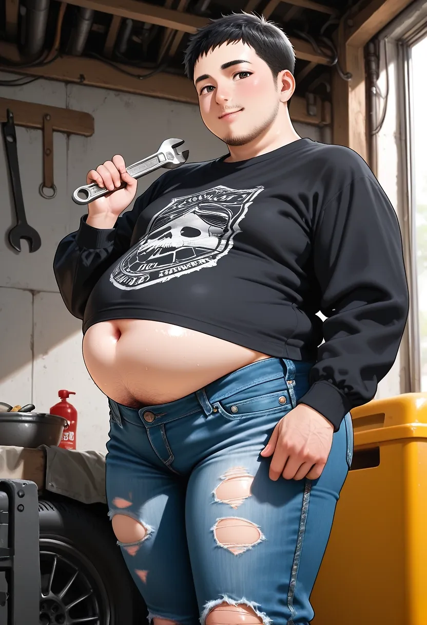 Feminization of a gross and hairy dyke.