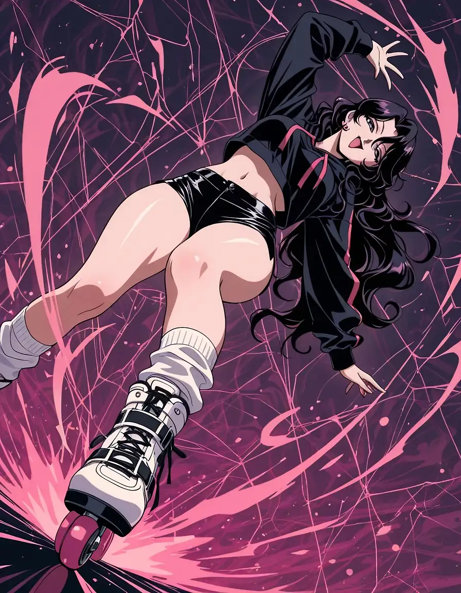 AI art "Roller Girl Lust"