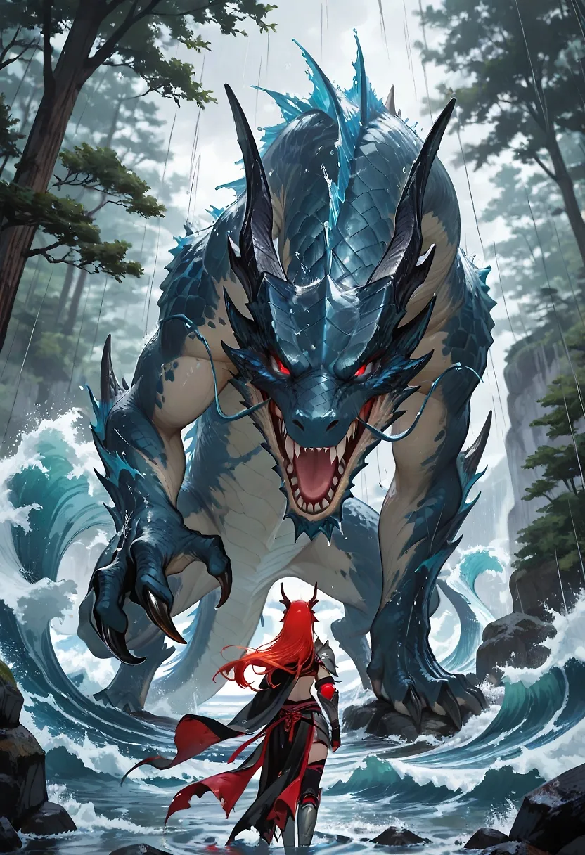 Dragon test : Water/Earth