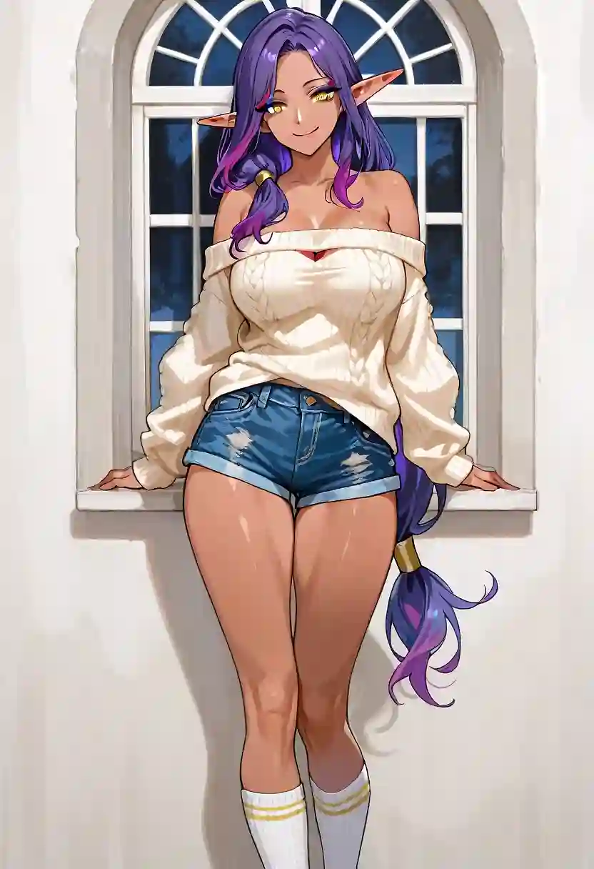 AI art "...Is it possible to look respectfully?"