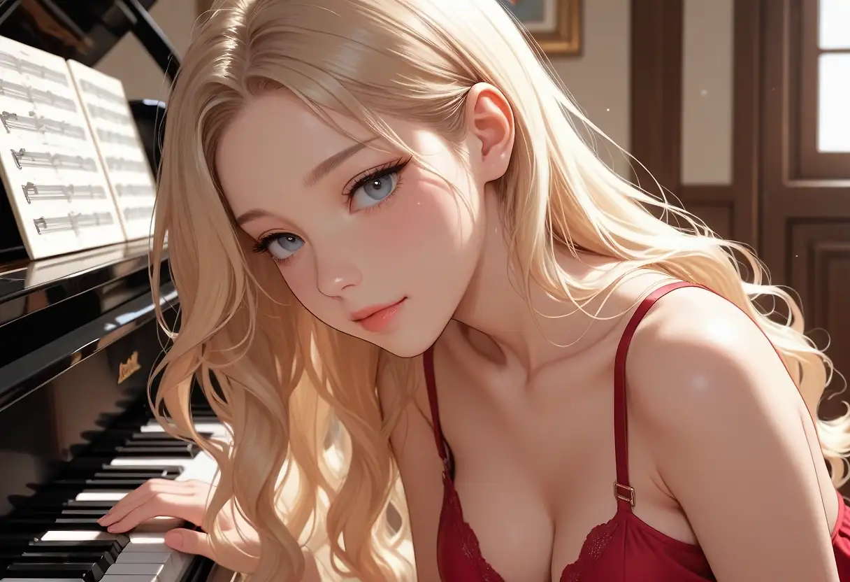 AI art "Piano Lessons"