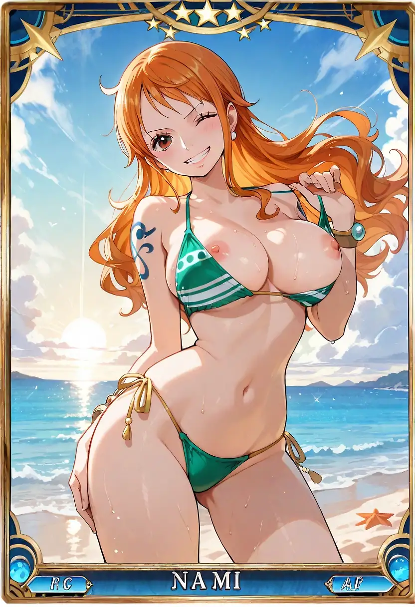 AI art "Waifu Cards, Pack 2"