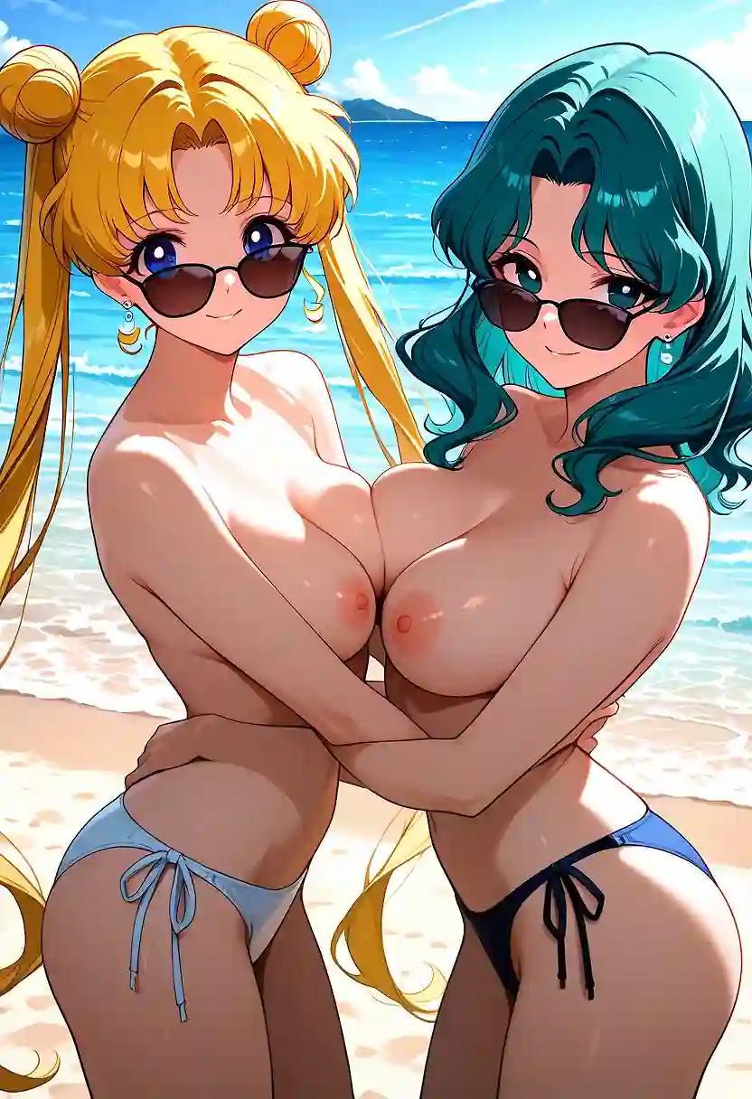 AI art "Beach Day"