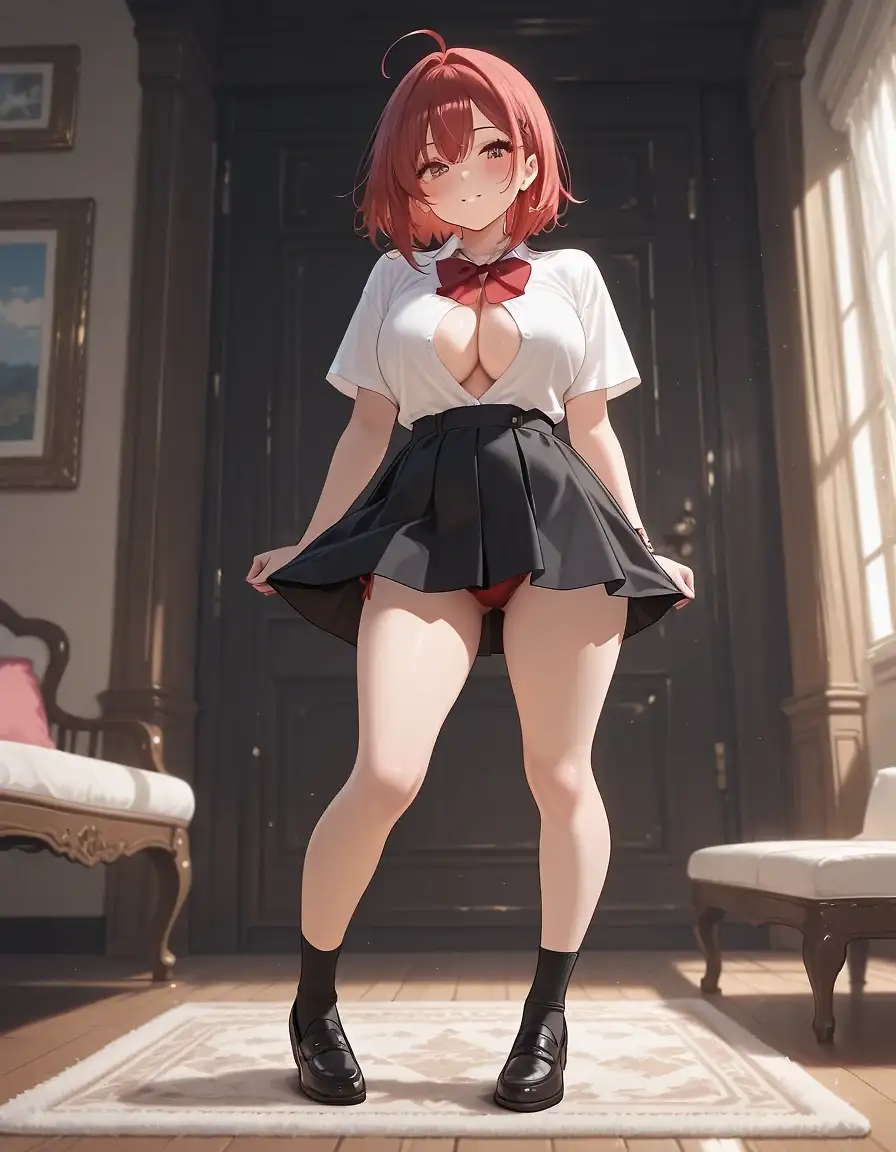 AI art "Straight A student"