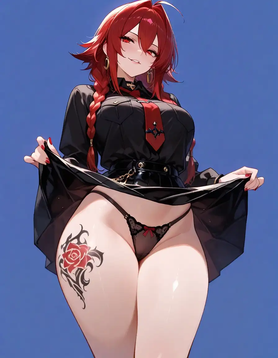 AI art 'The New redhed.' with user description 'Chose your favorite! Even if is not redhead.'