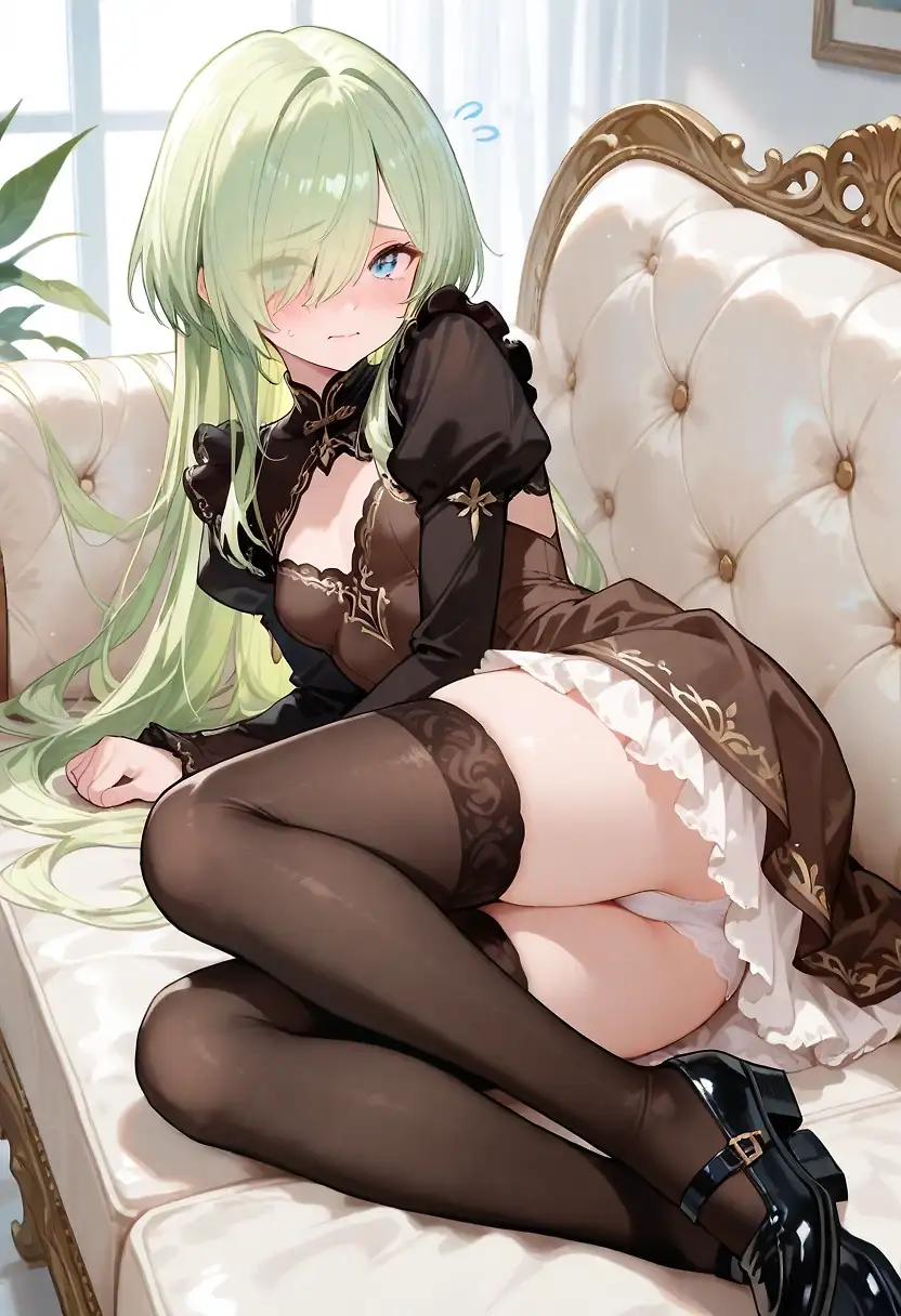 AI art "Noble girl corruption"