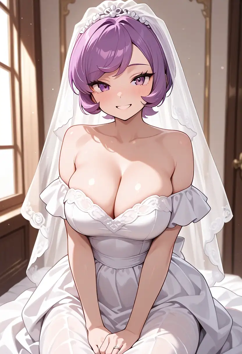 AI art "Wedding Bells Courtney"