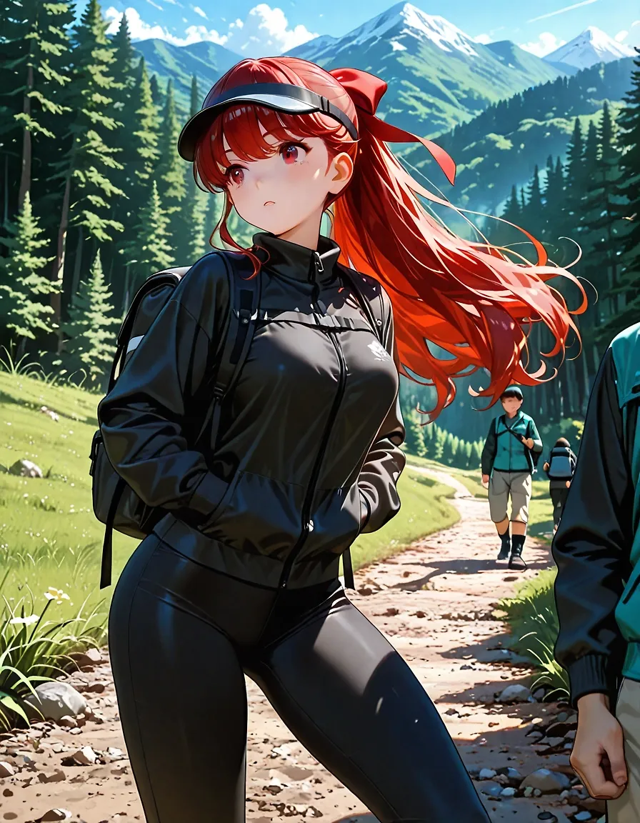 yoshizawa kasumi-hiking