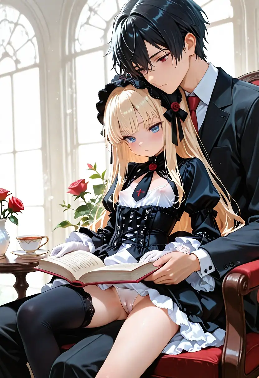 AI art 'Young master'