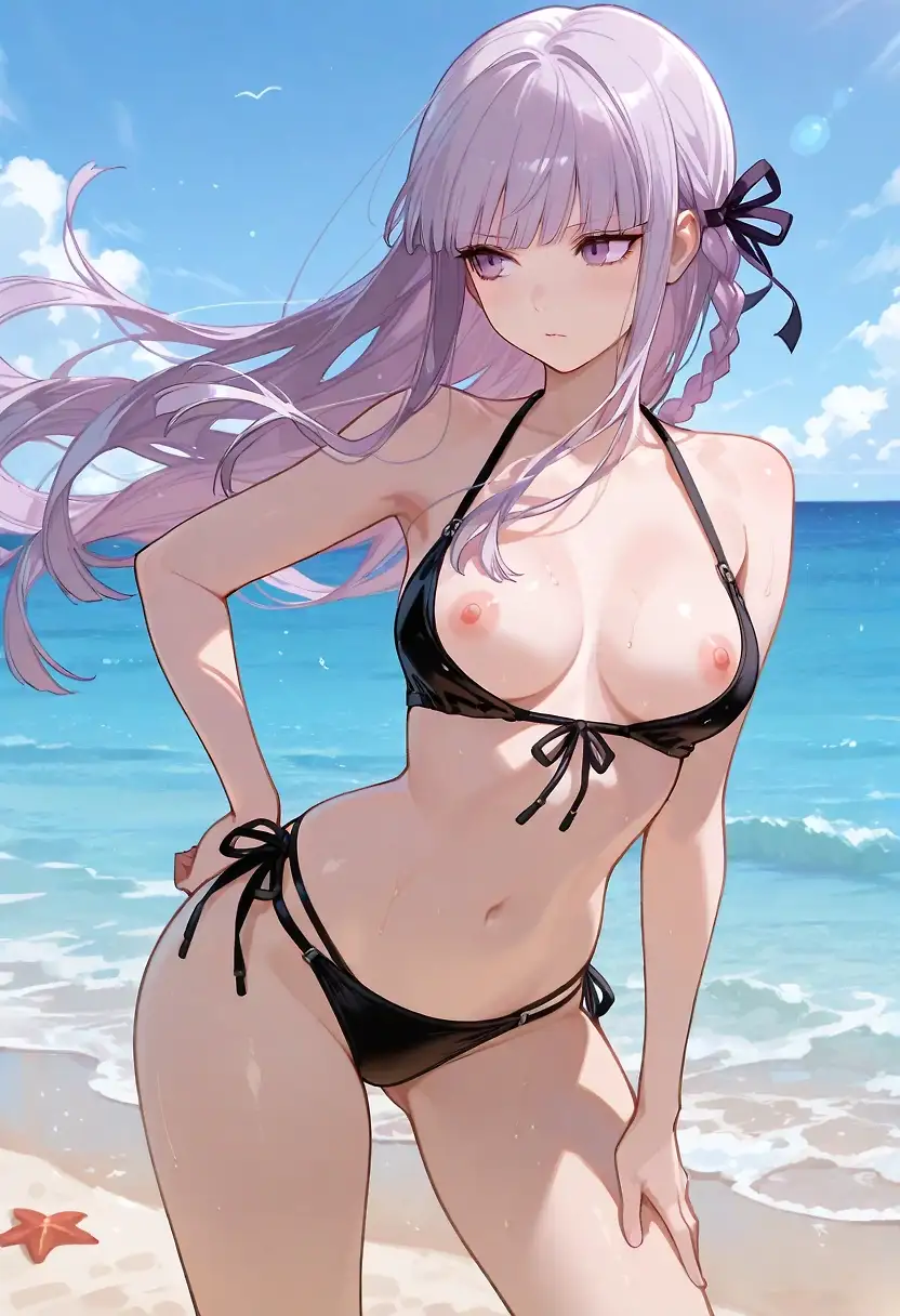 AI art "Danganraonpa: Summer of Decadence"