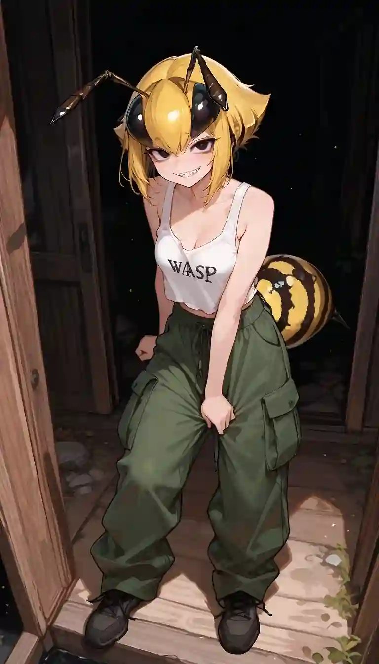 AI art "New idea... wasp nation"