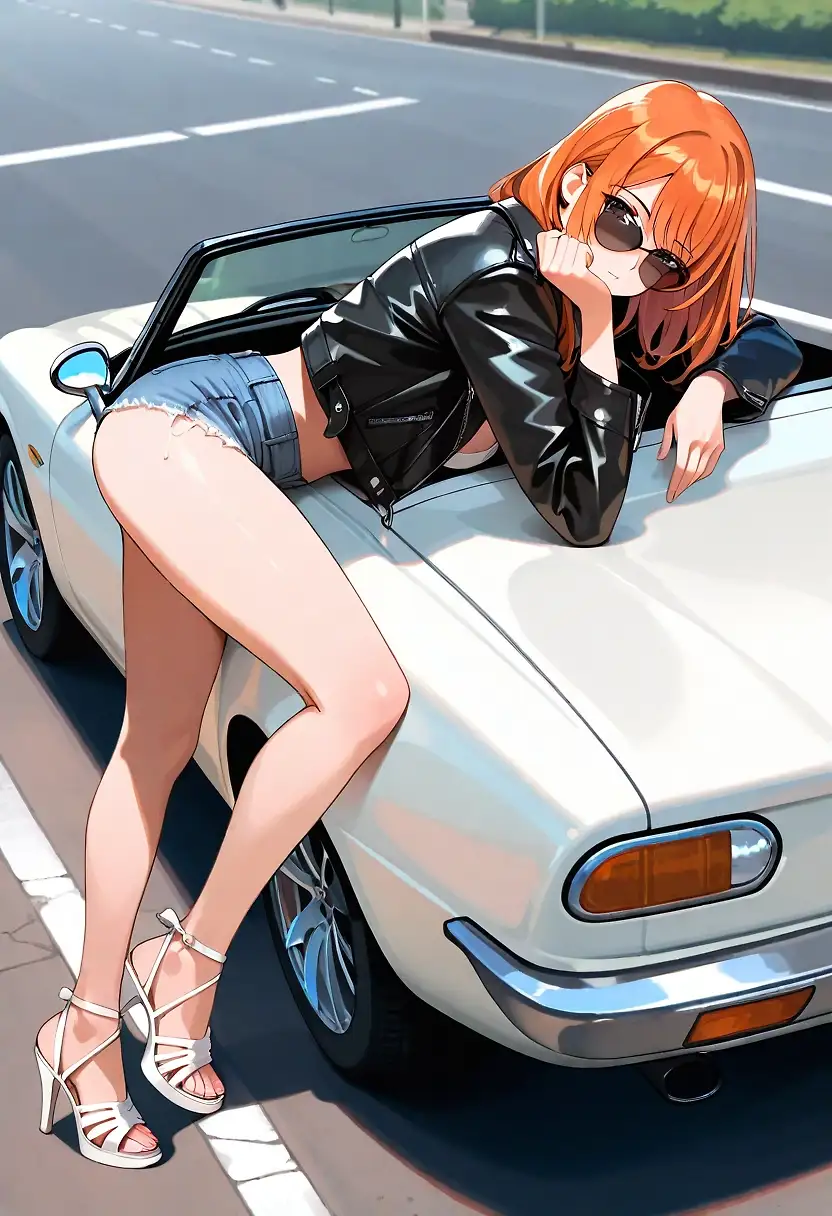 AI art "Before roadtrip"