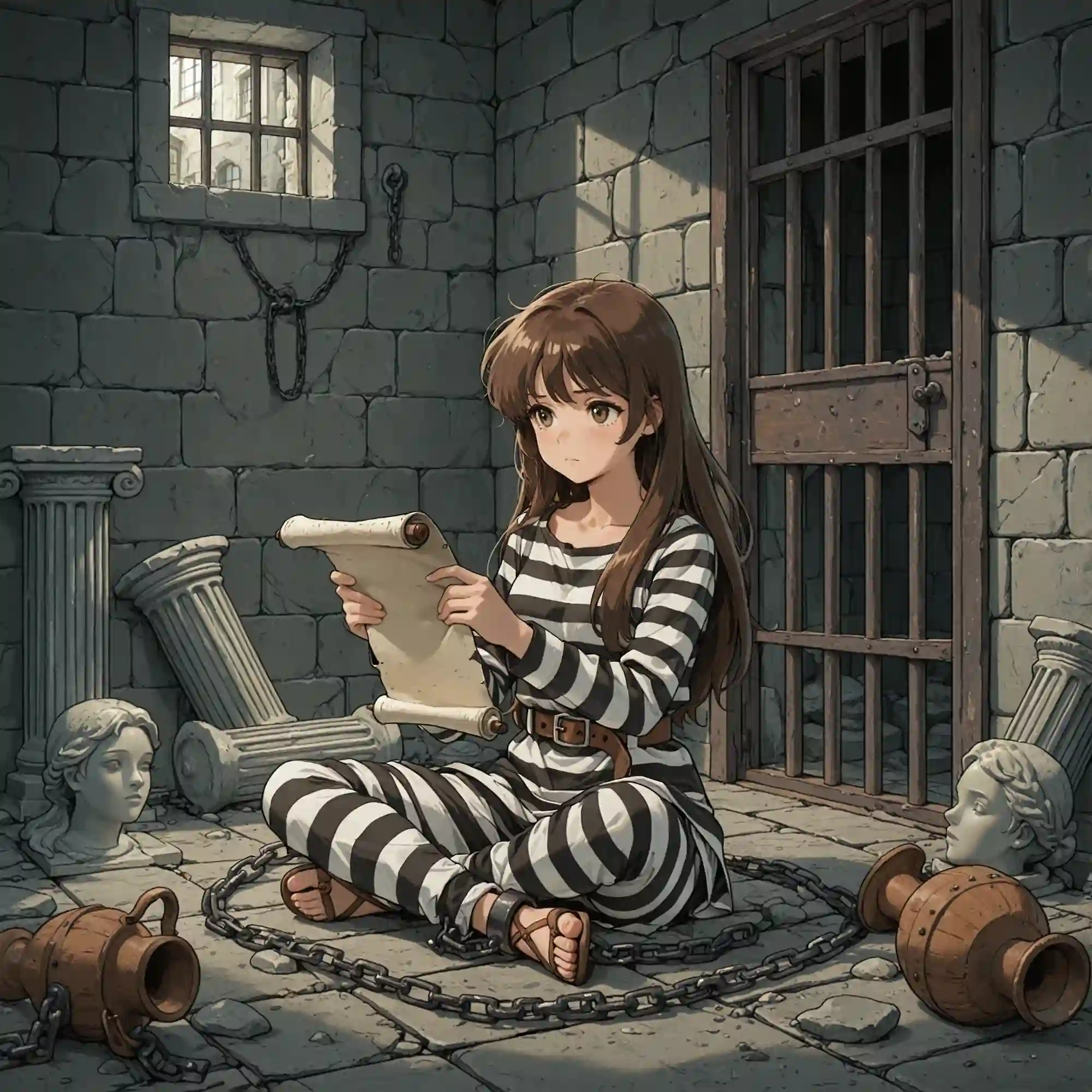 AI art "In prison_#10"