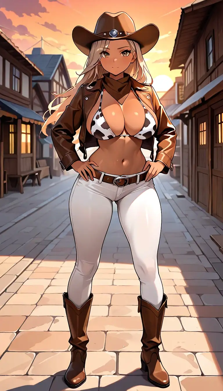 AI art "Say Hi to Honey Vance"