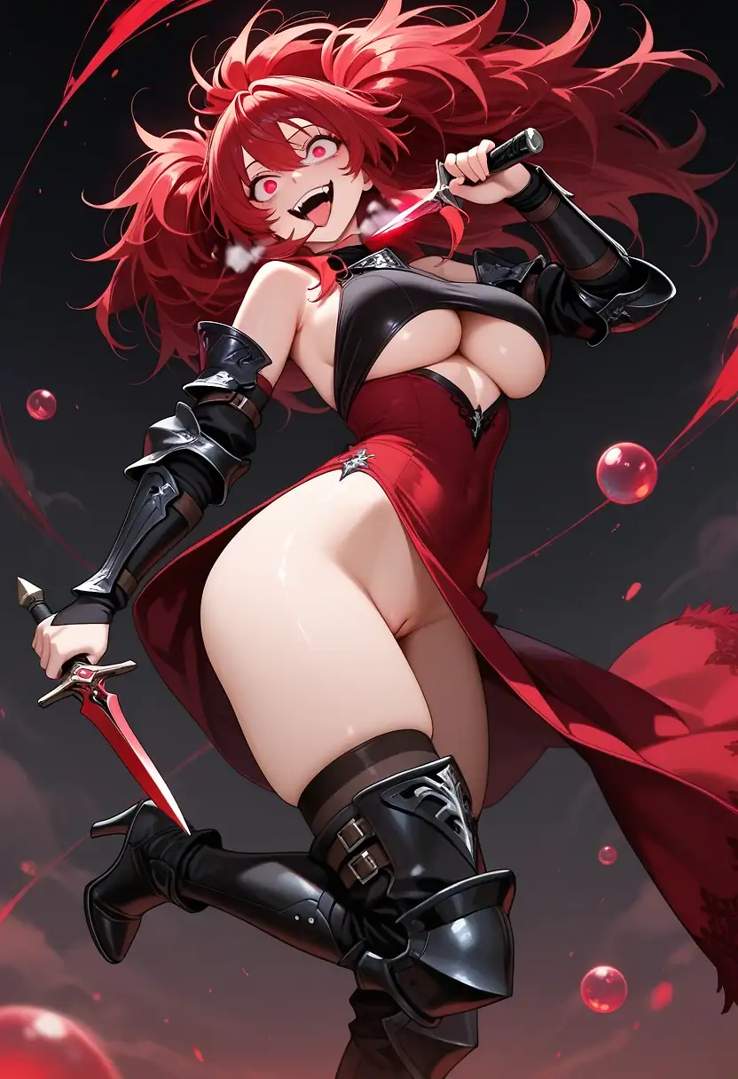 AI art 'Crazy assasin'