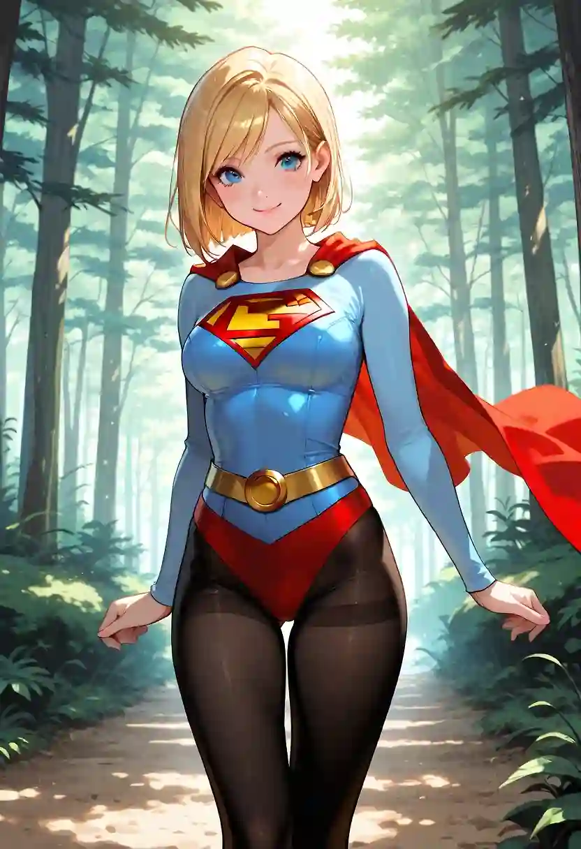 AI art "SuperGirl"