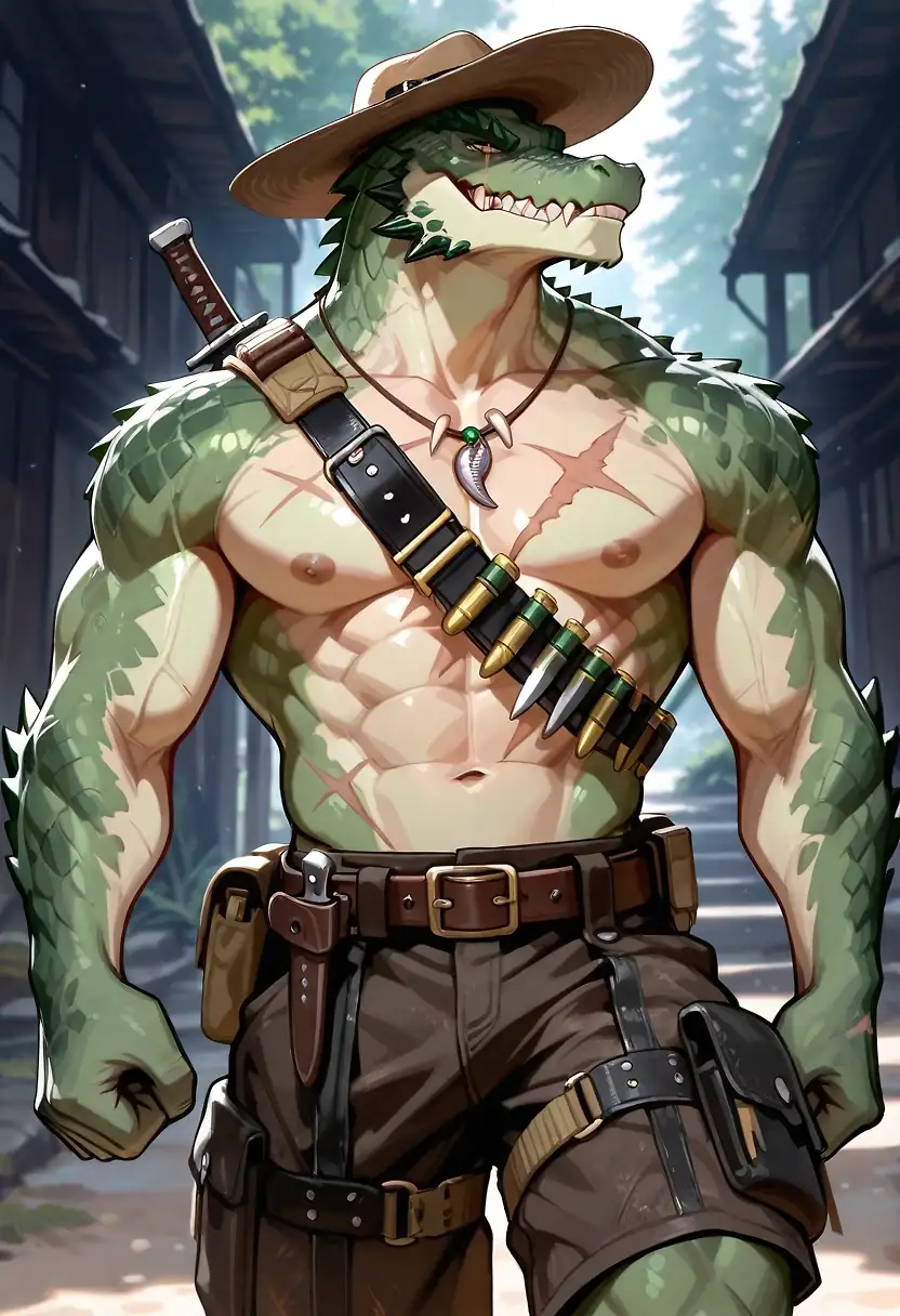 AI art "Volg, Hunter Ranger"