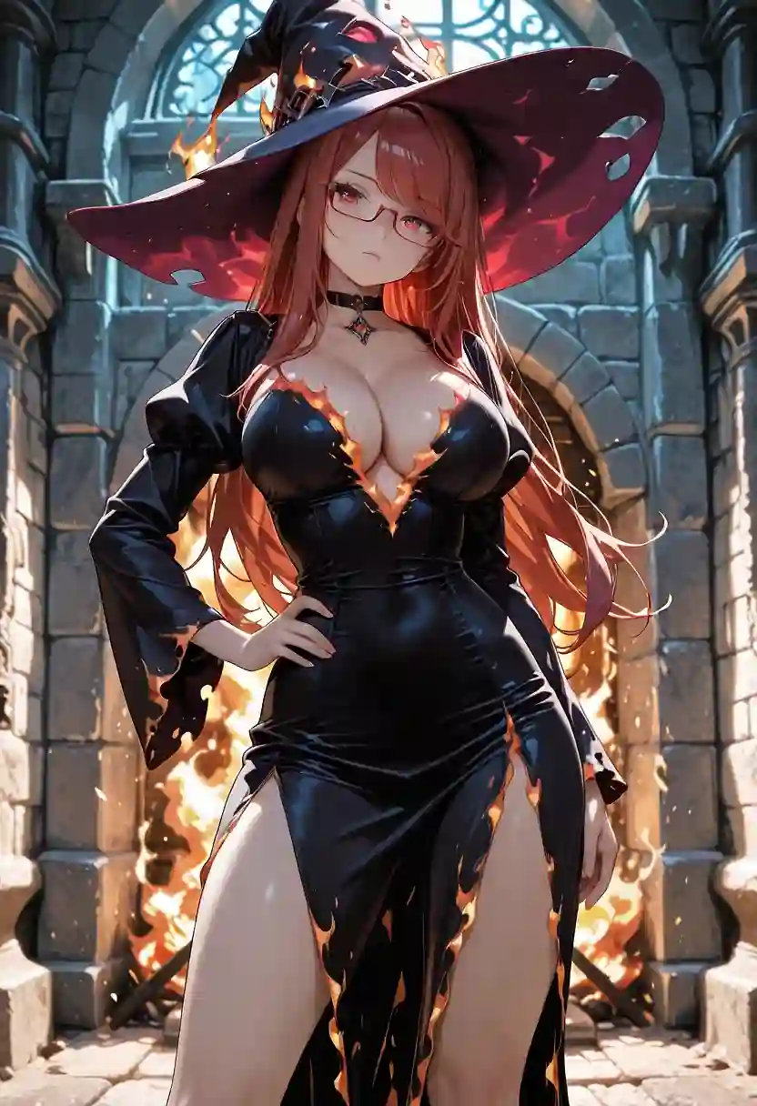 AI art 'Dungeon witch'