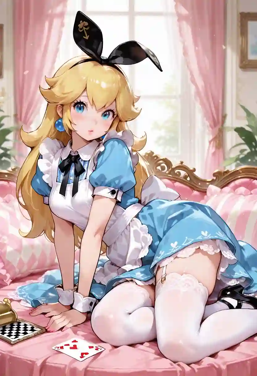AI art 'Alice in Marioland'