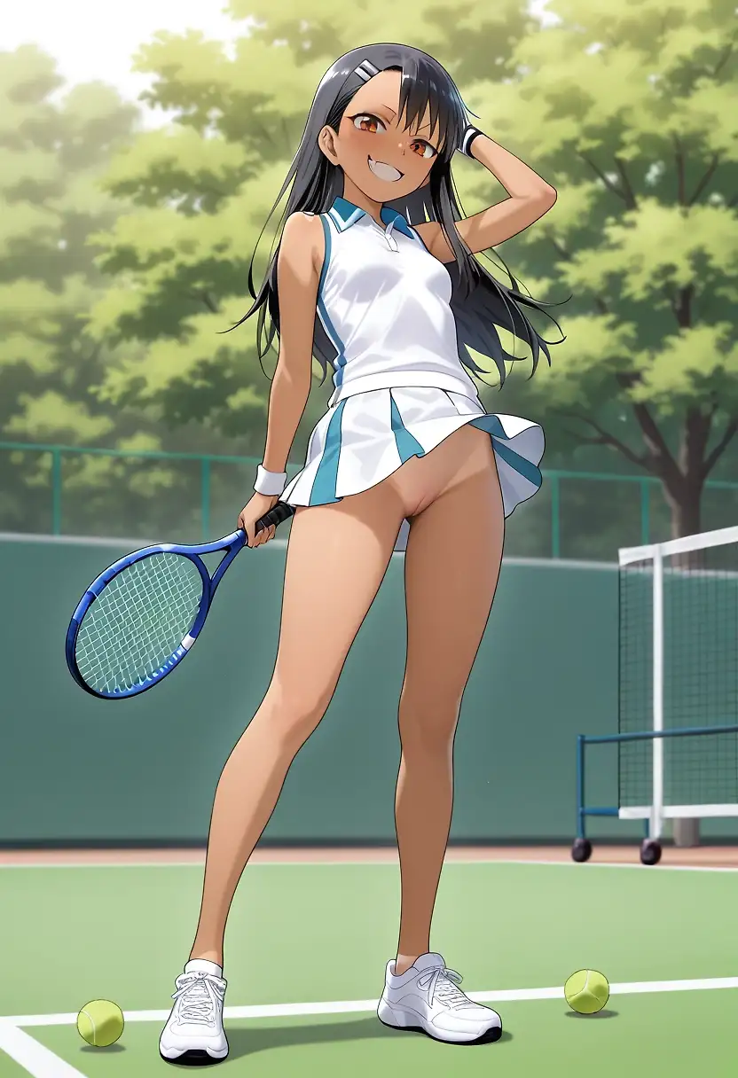 AI art "Tennis lessons"
