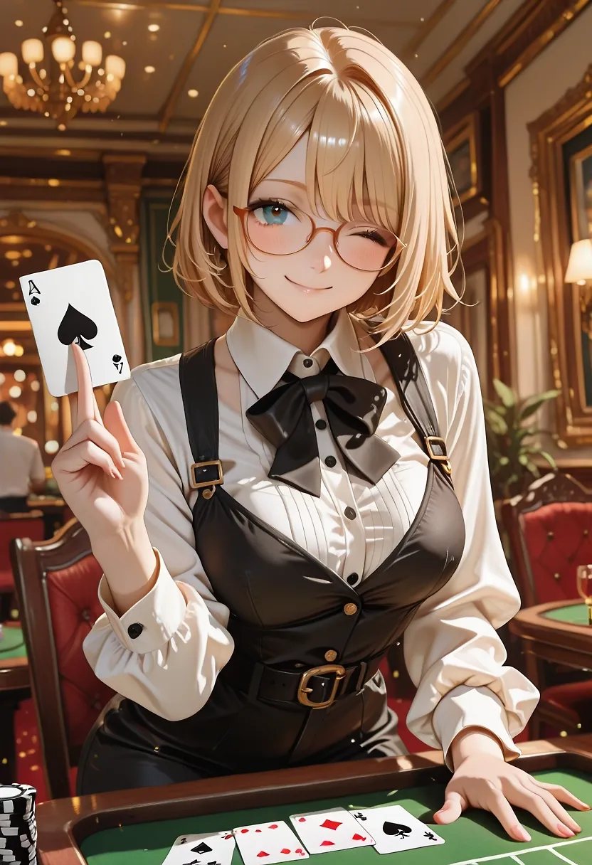 AI art "ディーラー"