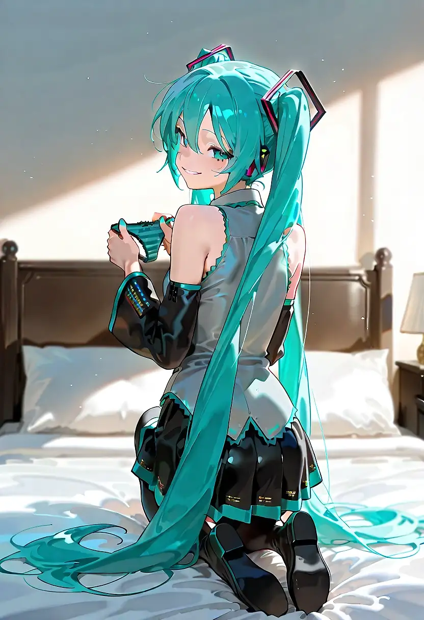 AI art "Hatsune Miku Solo Time"