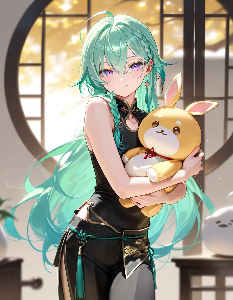 AI art 'cheongsam(2)'