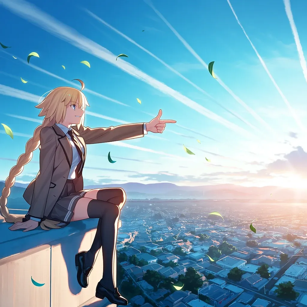 Jeanne D'arc x Rooftop