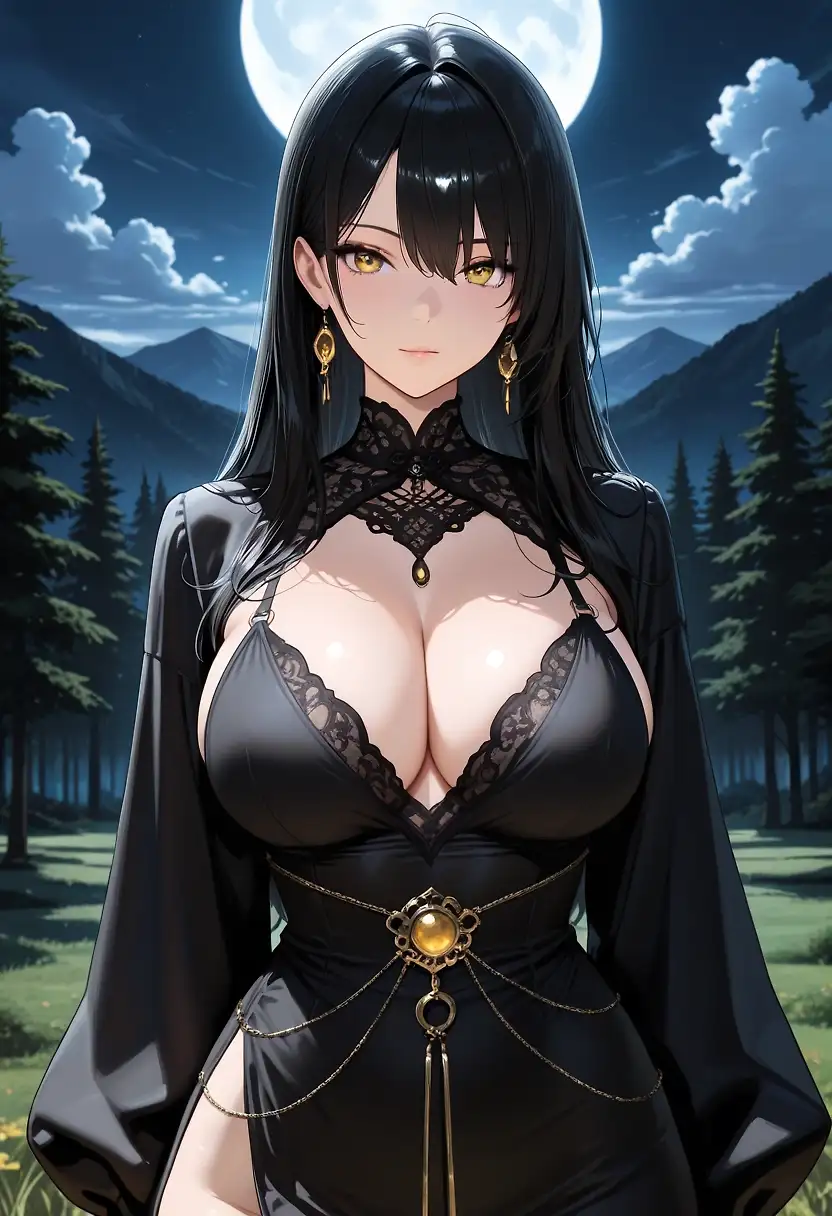 AI art "Queen of Night"