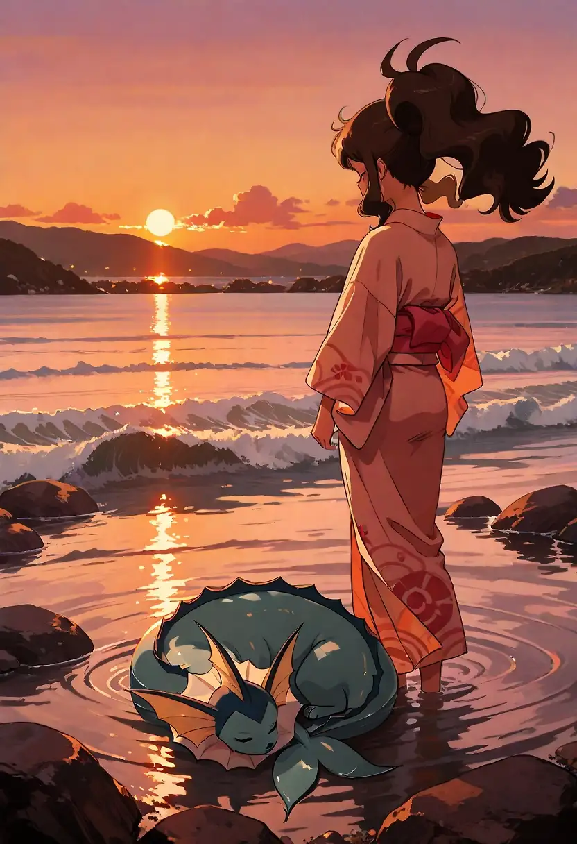 AI art "Touko Twilight"