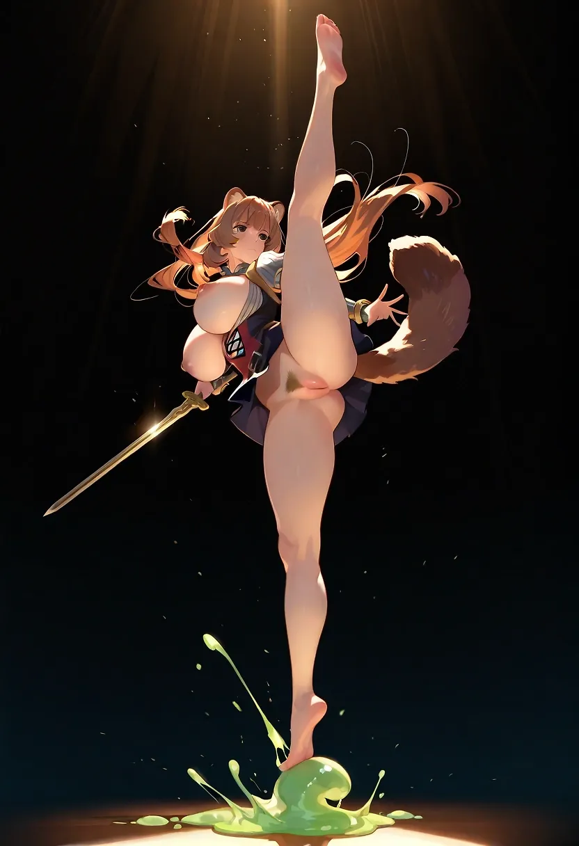 Raphtalia majestic fighting pose