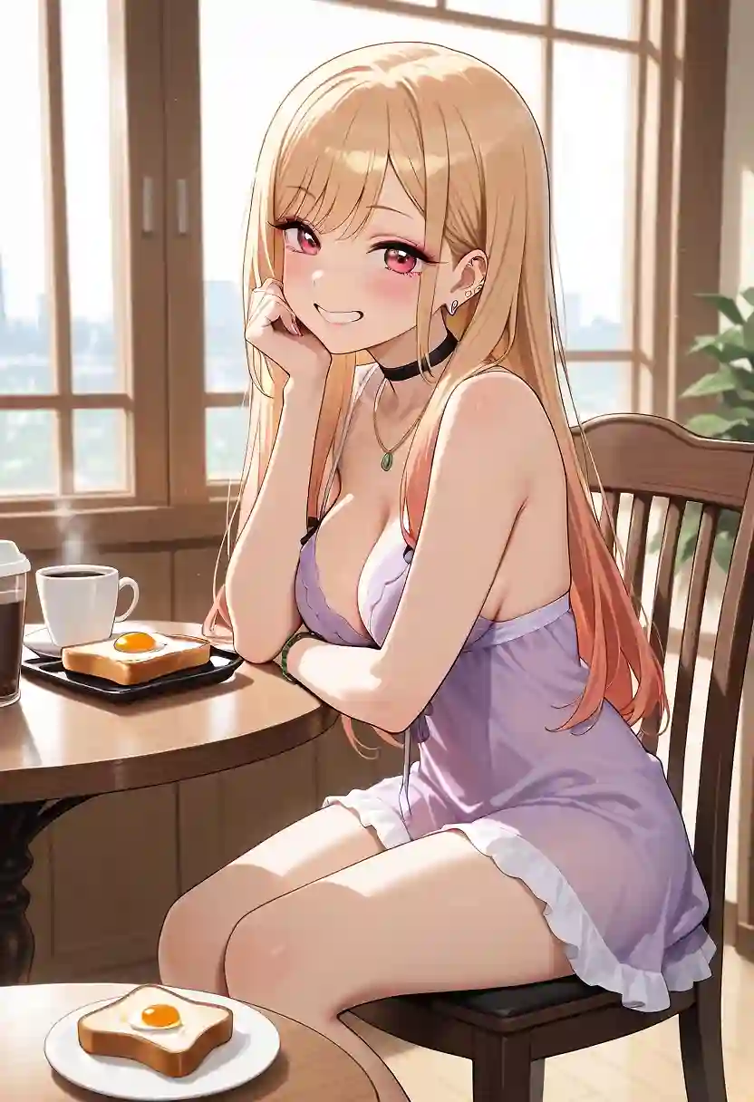 AI art 'happy breakfast'