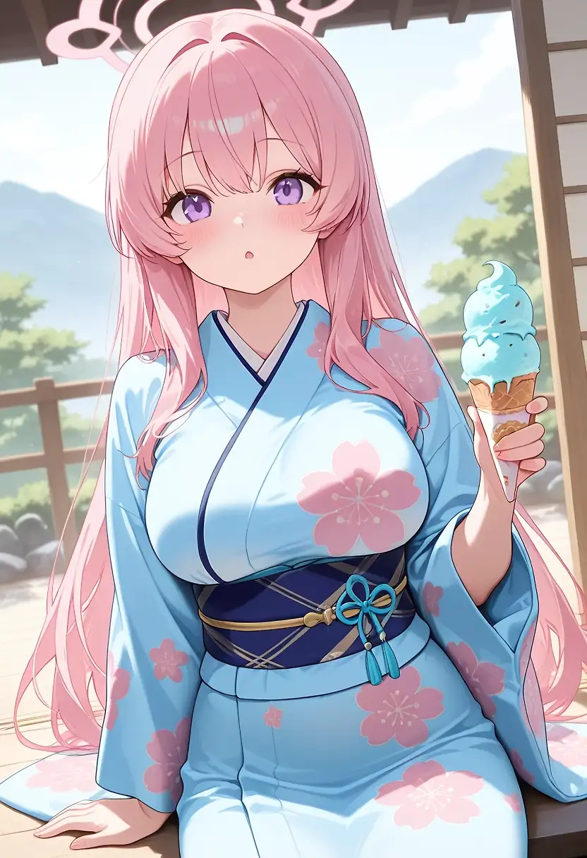 AI art 'Hot summer'