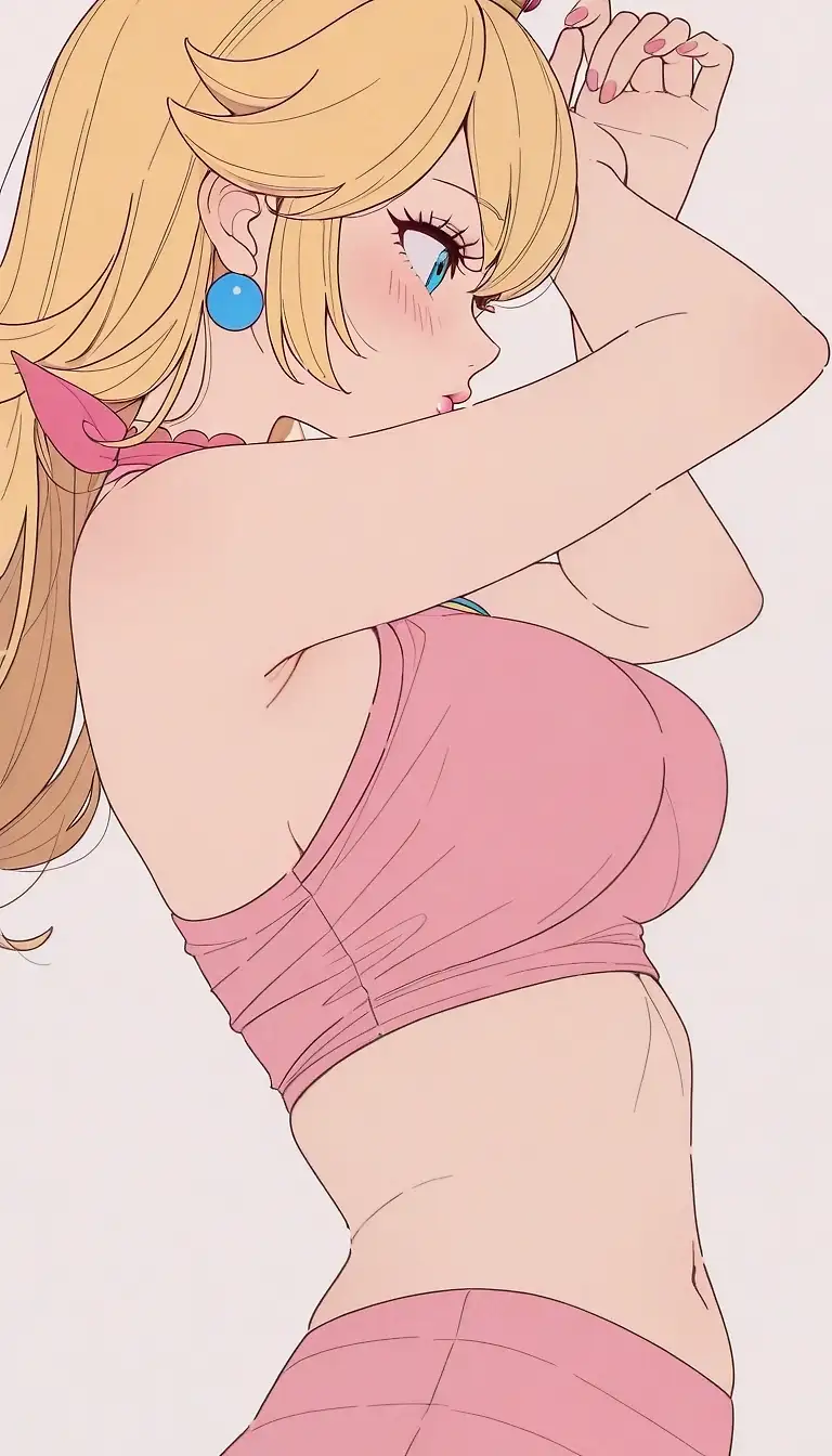 AI art 'Peach collection'