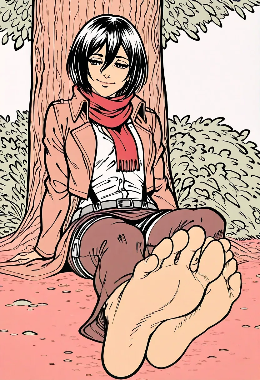 Mikasa Feet <3