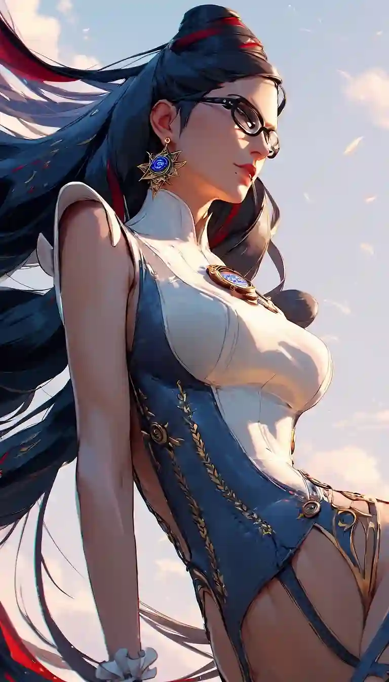 AI art 'Bayonetta test 1'