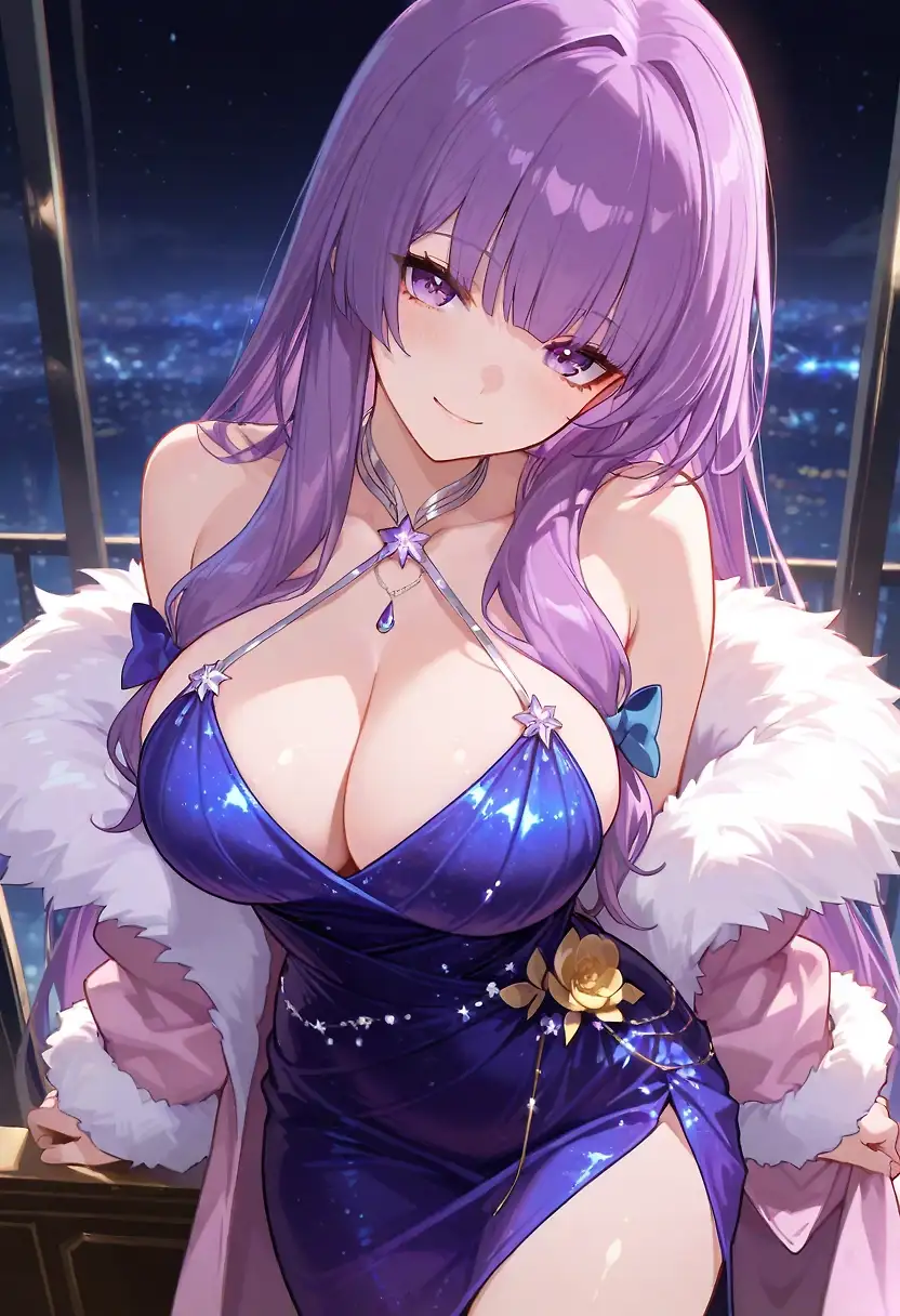 AI art 'Patchouli cocktail dress'