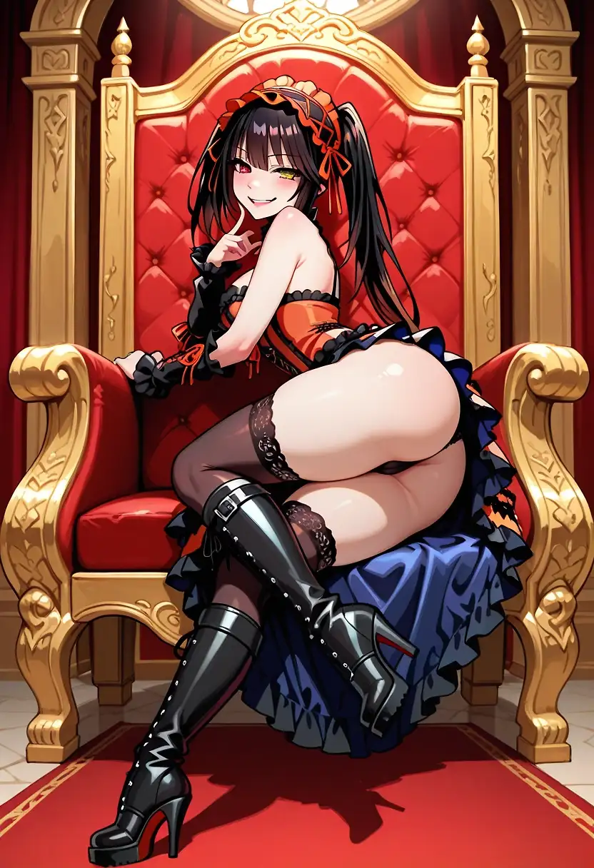 AI art "Kurumi Tokisaki"
